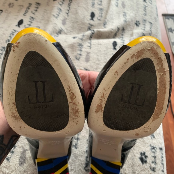 Loriblu made in Italy woman’s patent leather 🤩 pumps size 36.5 - Picture 10 of 16